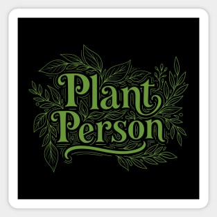 Plant Person Sticker